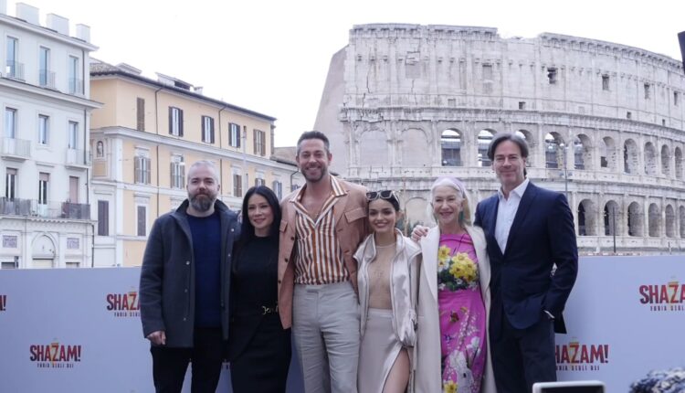 Il Cast Di Shazam Furia Degli Dei A Roma Per La Premiere Confinelive