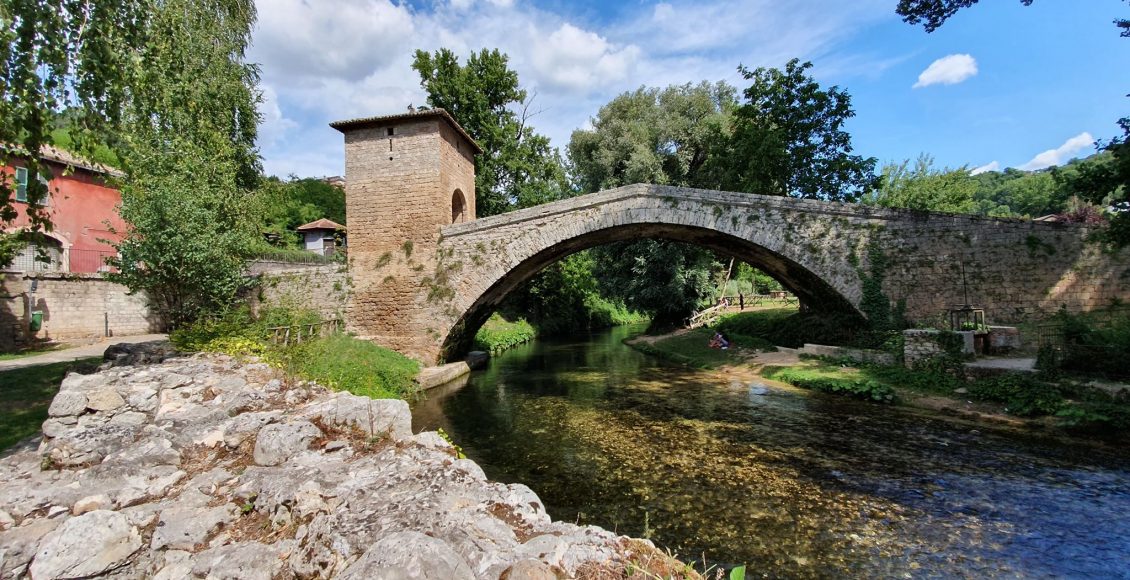 ponte di san francesco fiume aniene subiaco 4