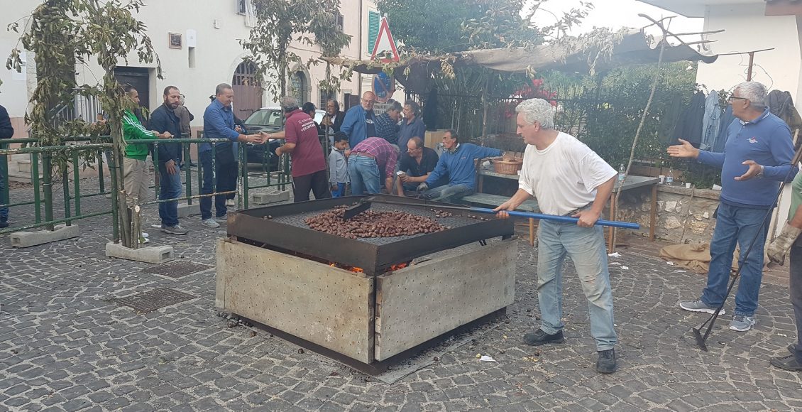 castagnata roccagiovine ottobre 2019