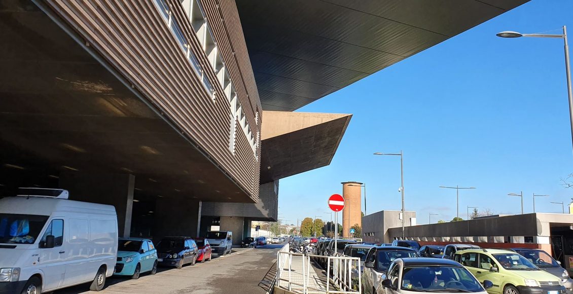 roma stazione tiburtina esterno