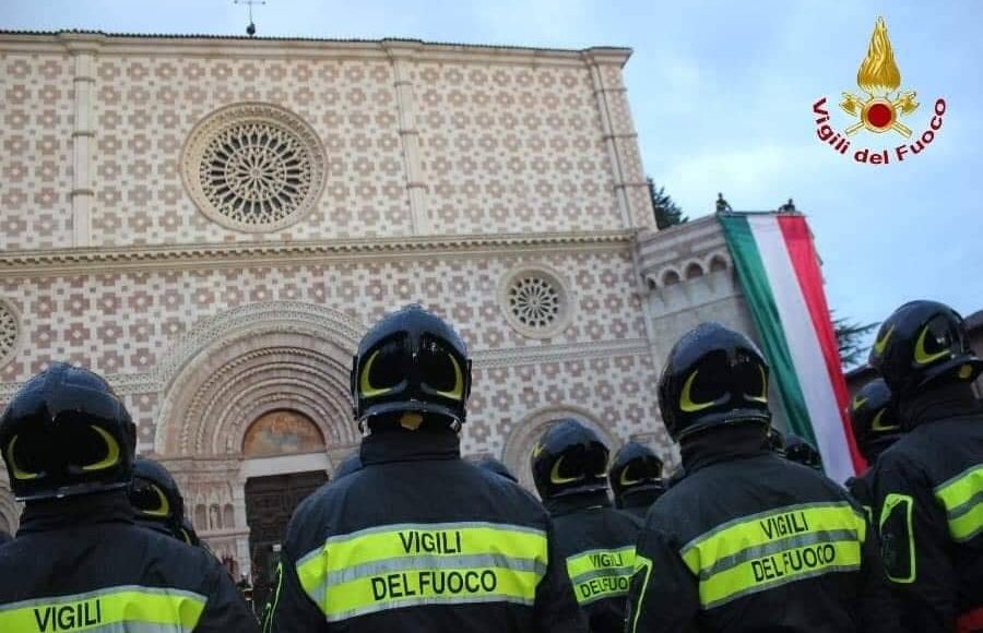 santa barbara vigili del fuoco l’aquila