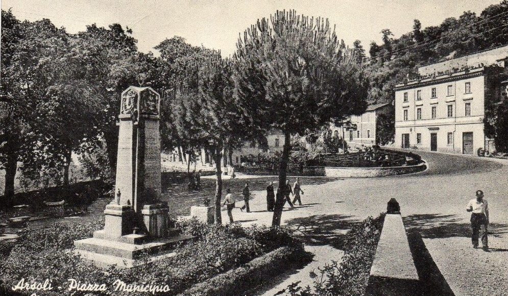 arsoli sparita monumento caduti anni 50