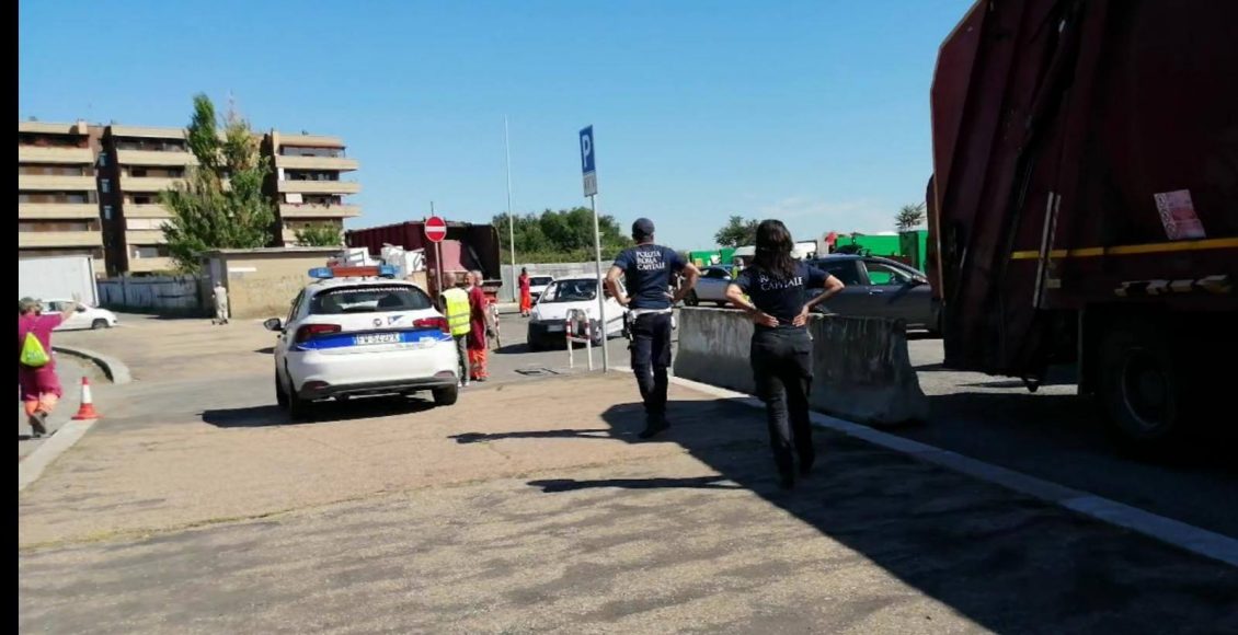 ponte di nona cassoni immondizia