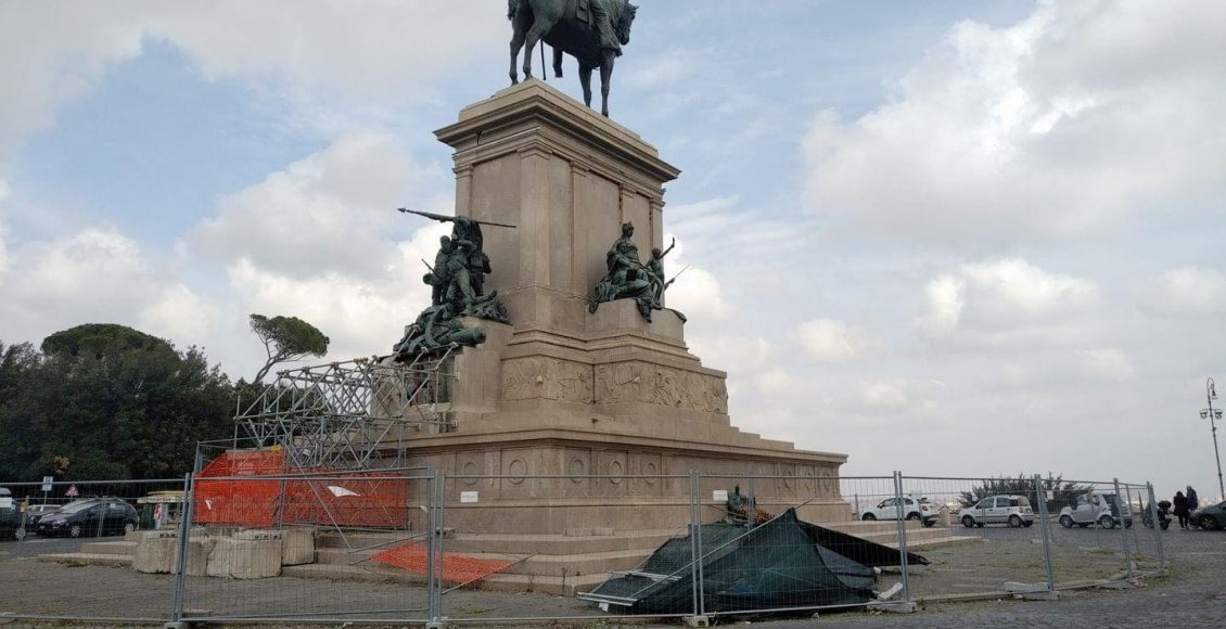 statua garibaldi gianicolo