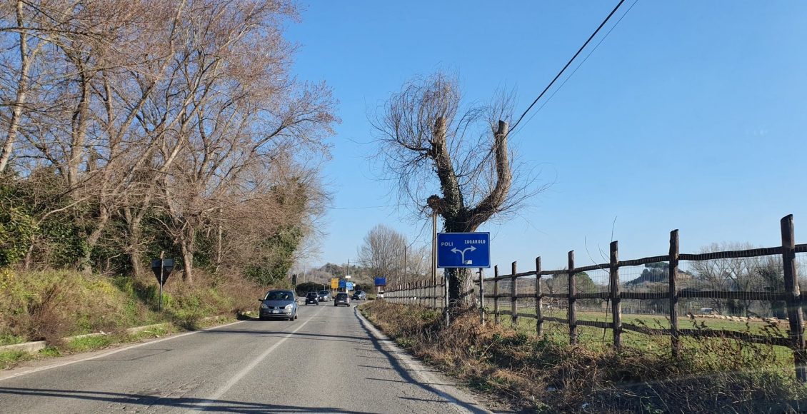 via polense bivio tivoli poli zagarolo