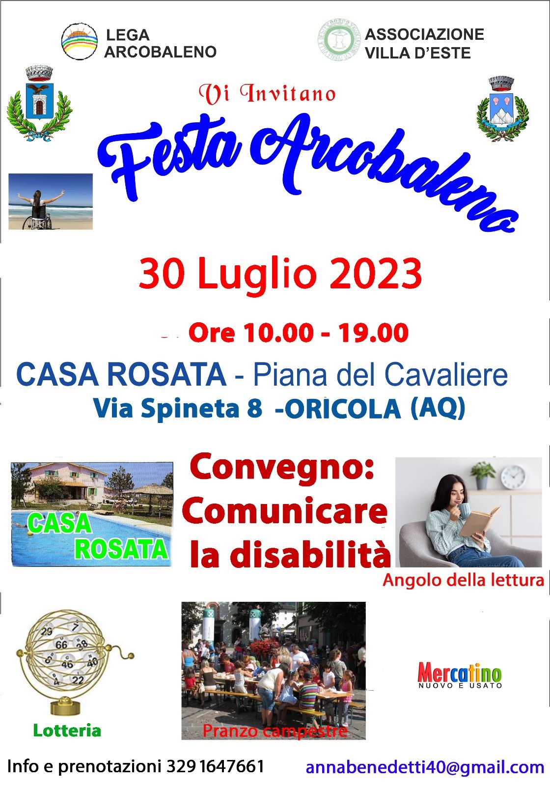 Piana Del Cavaliere A Casa Rosata Al Via La Festa Arcobaleno Comunicare La Disabilit