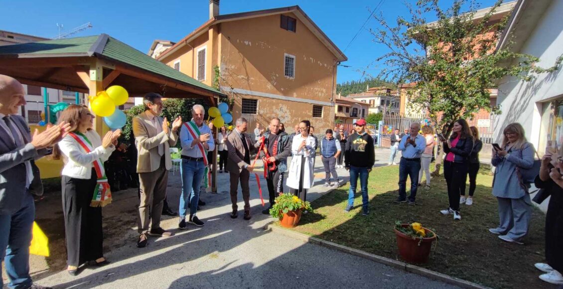 inaugurazione centro diurno disabili carsoli sett 2023